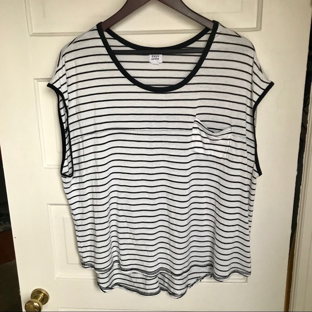 Some Days Lovin’ Striped Tee